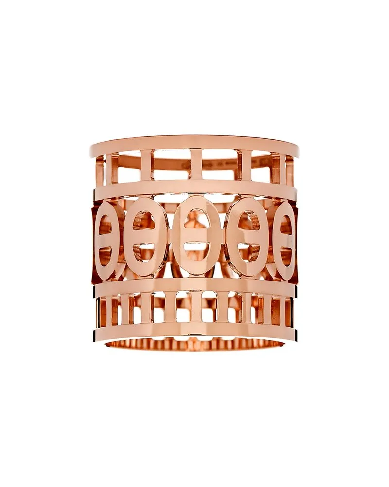 Hermès 18K Rose Gold Chaine d'Ancre Ring (Authentic Pre-Loved Nocolor