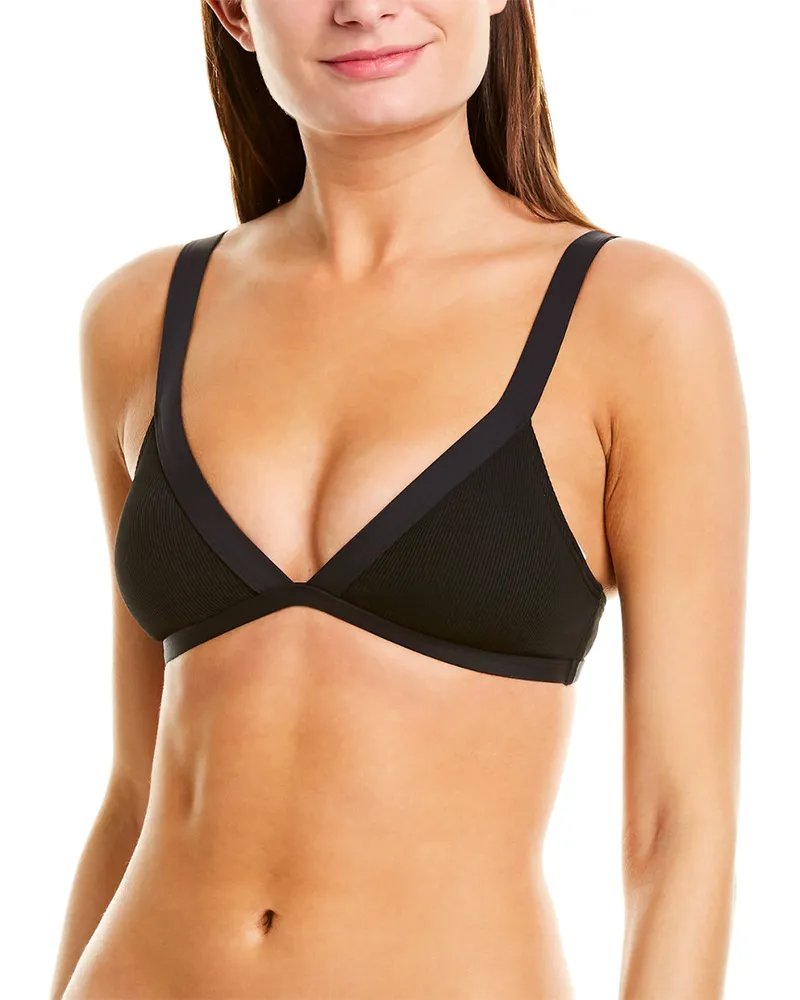 L*Space Farrah Bikini Top Black