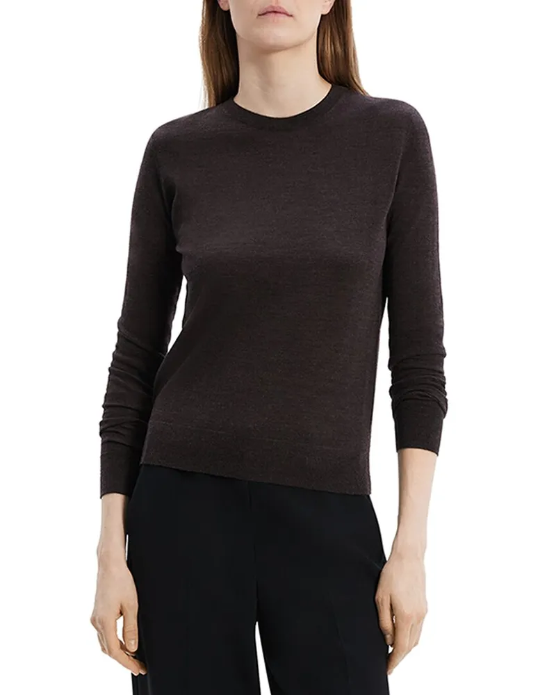 Theory Crewneck Sweater Brown