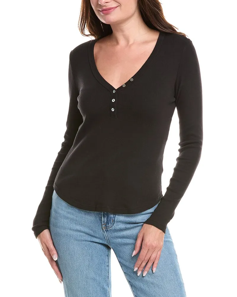 Michael Stars Lucy T-Shirt Black