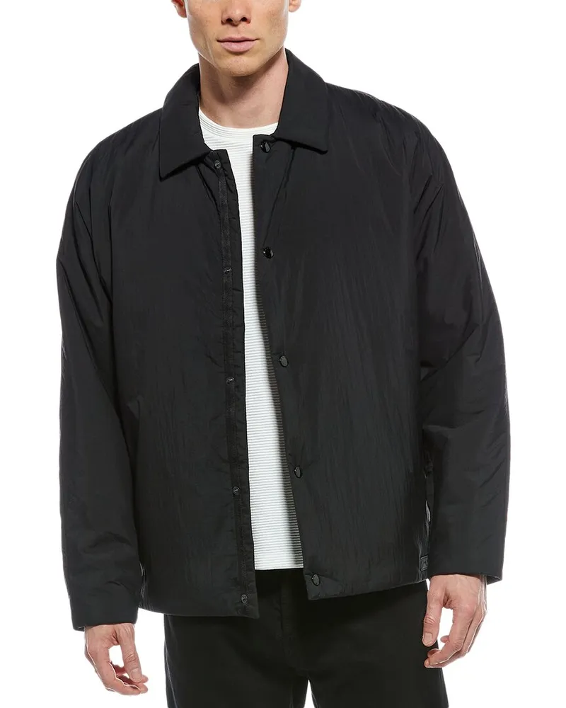 Rag & Bone Henderson Filled Shirt Jacket Black