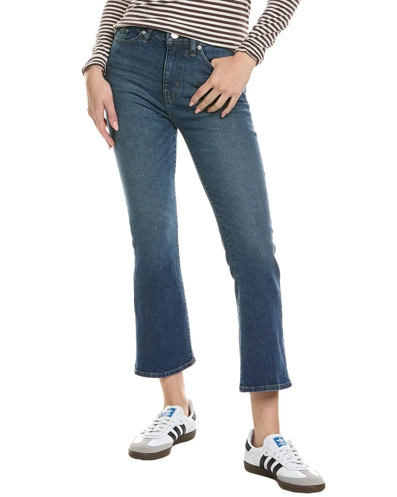Frame Denim Le Crop Kinmount Mini Boot Jean Blue
