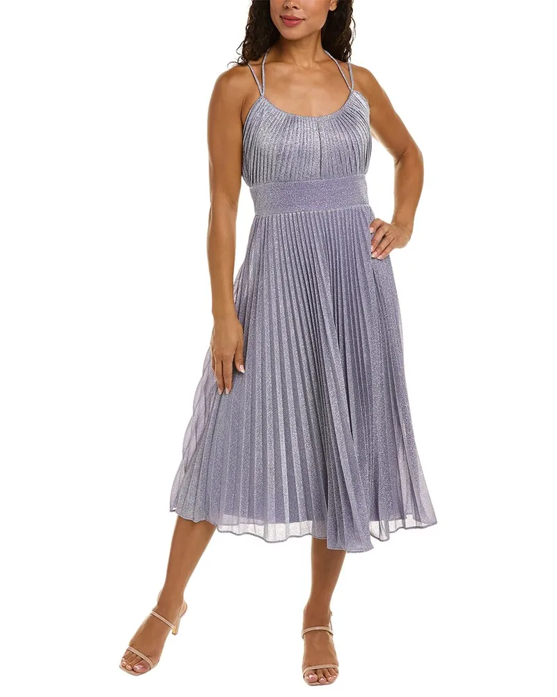 Halston Evelia Dress Blue