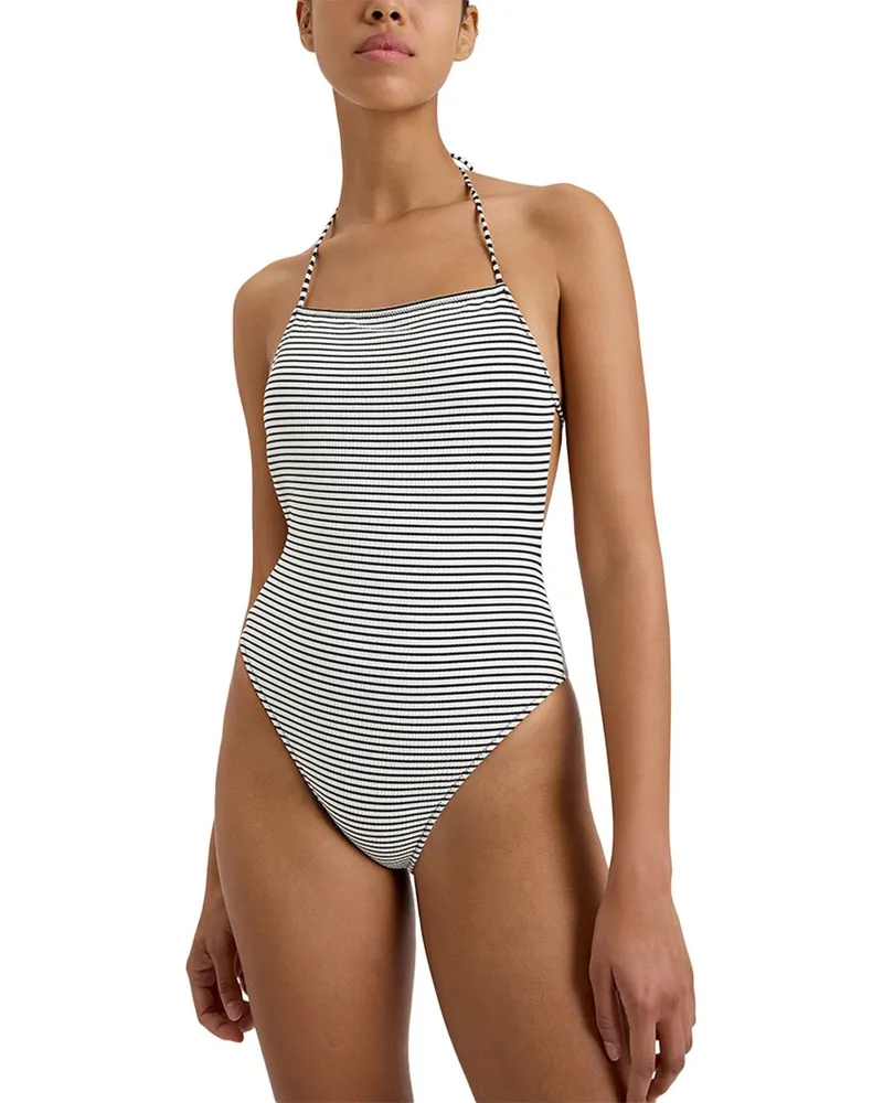 Solid and Striped Zaria One-Piece Nocolor