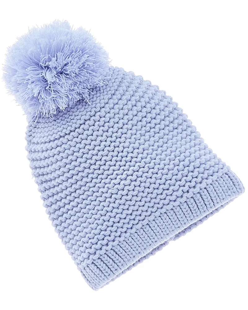 UGG Chunky Knit Wool-Blend Hat Blue