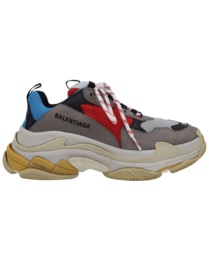 Balenciaga Women's Polyester Lego Triple S Sneaker (Authentic Pre-Loved Nocolor