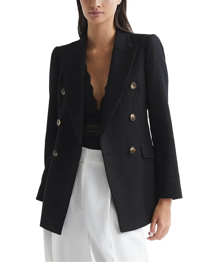Reiss Laura Blazer Black