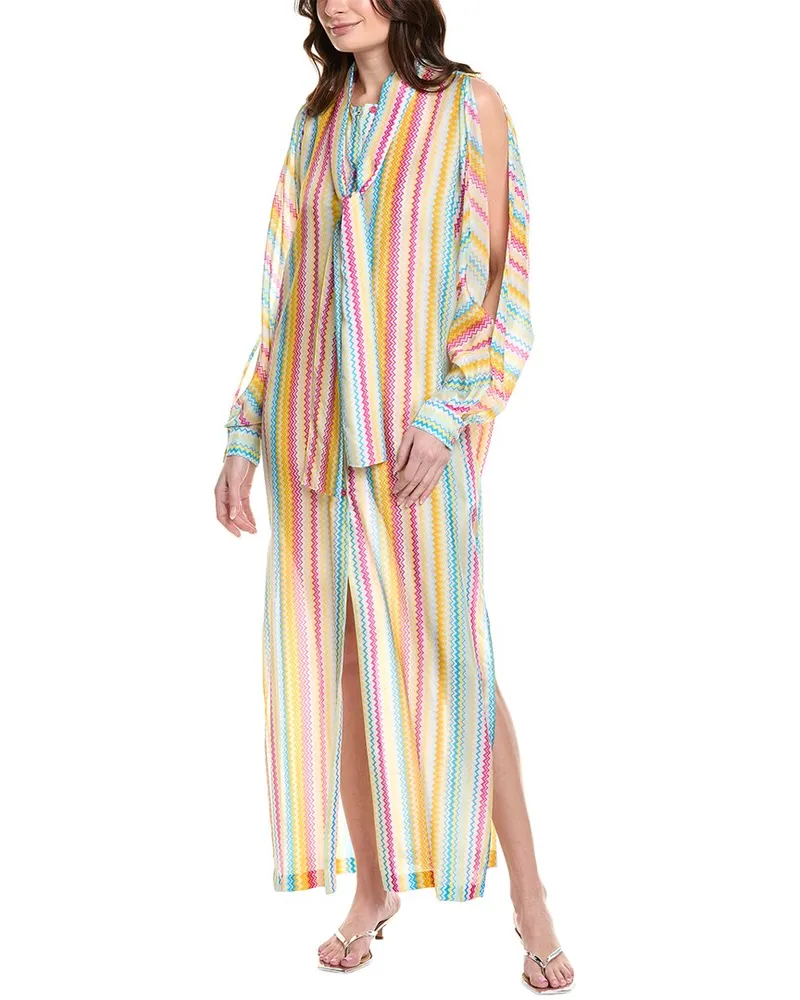 Missoni Missoni Silk Caftan Yellow