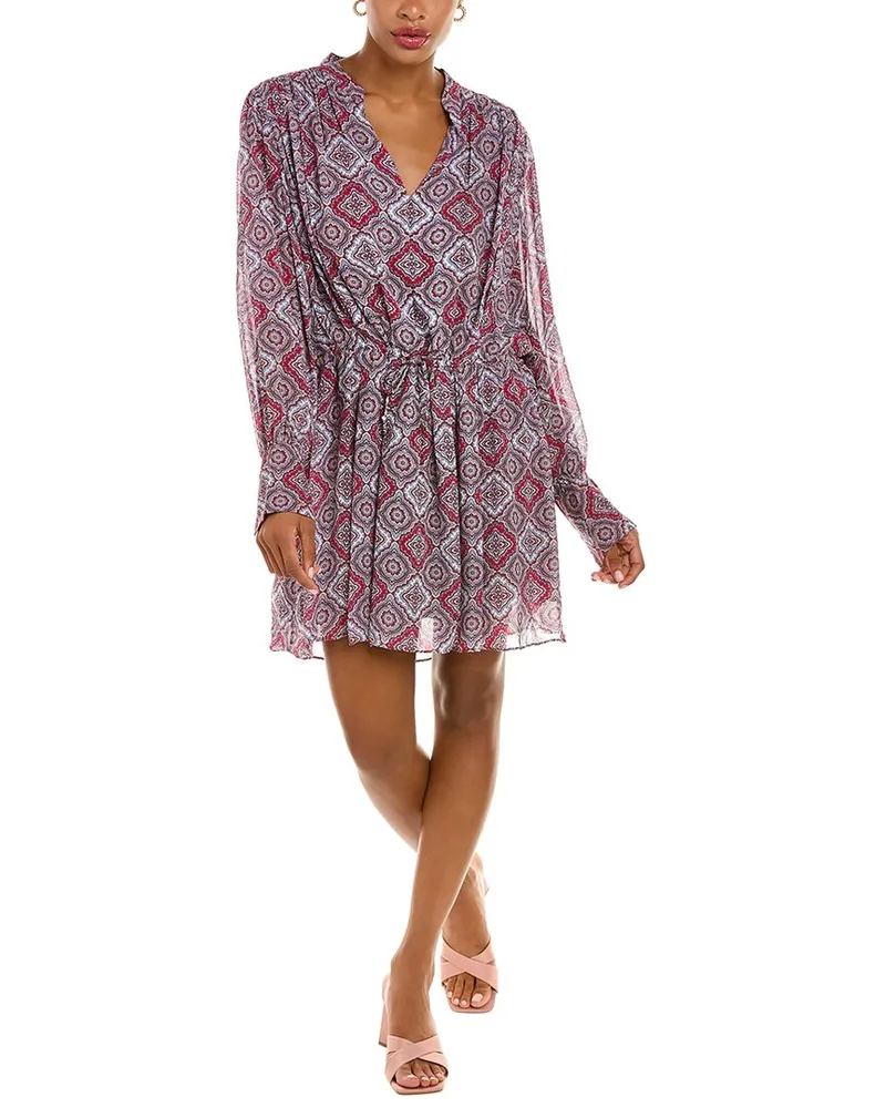Rag & Bone Carly Mini Dress Purple