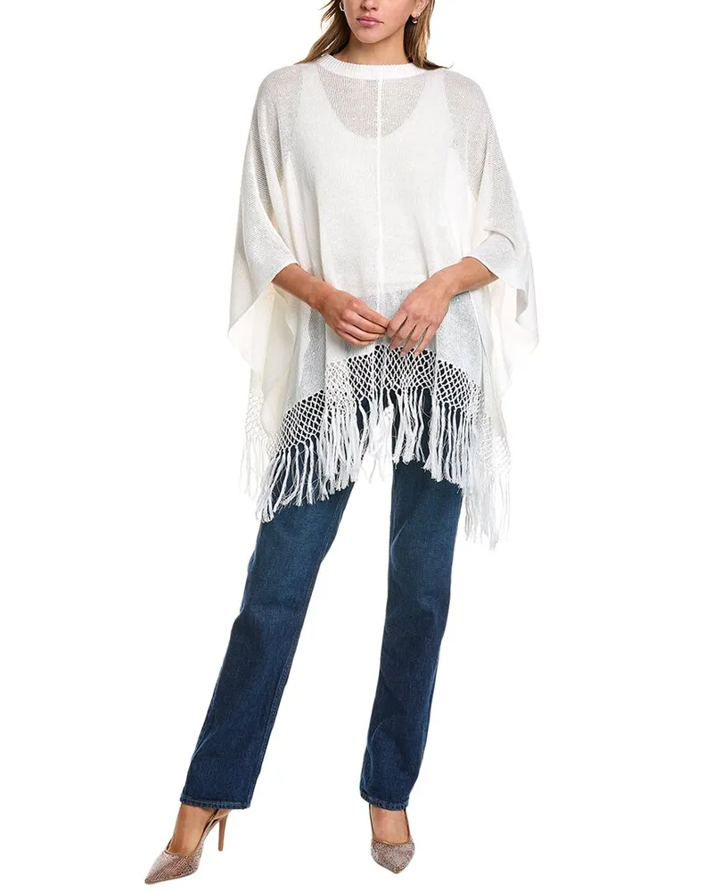 Brunello Cucinelli Estiva Linen & Silk-Blend Top Nocolor