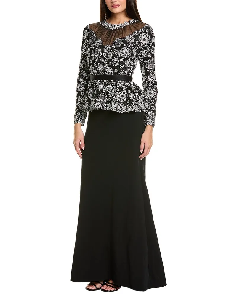 Tadashi Shoji Gown Black