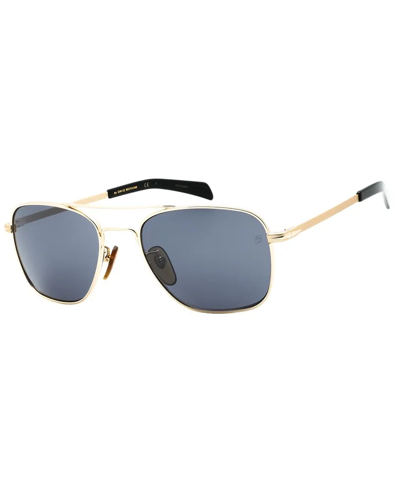 David Beckham Men's DB 7019/S 55mm Sunglasses Gold