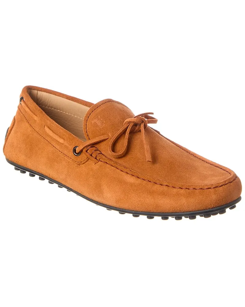 TOD'S TODs Laccetto City Gommino Suede Loafer Nocolor