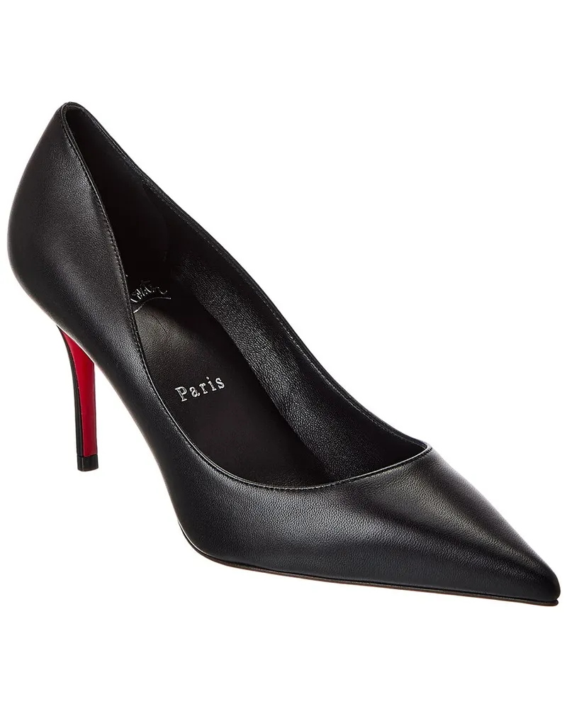 Christian Louboutin Miss Z 80 Leather Pump Black