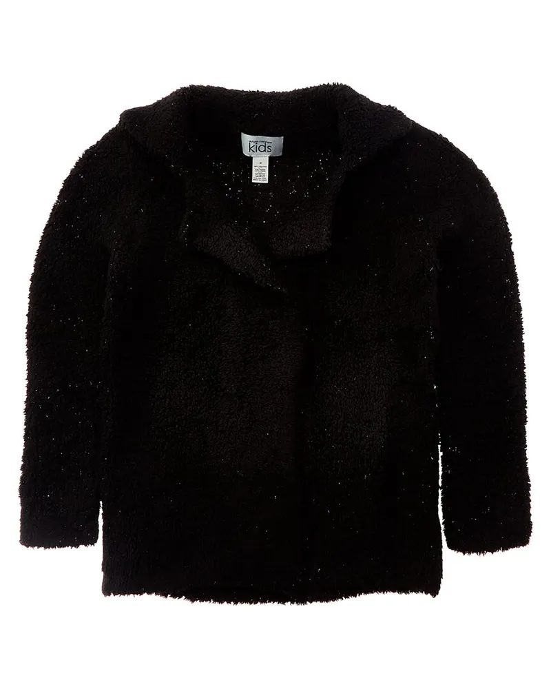 Autumn Cashmere Teddy Wool-Blend Jacket Black