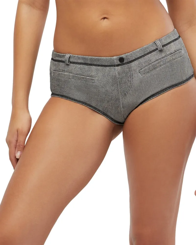 WeWoreWhat Moto Booty Short Nocolor