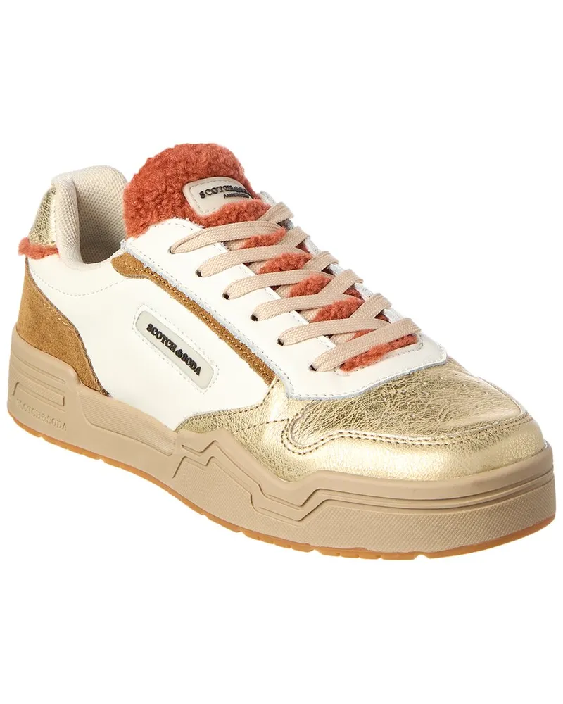 Scotch&Soda Lillie Suede Sneaker Gold