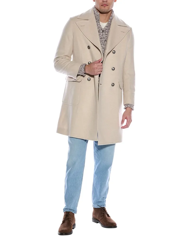 Brunello Cucinelli Cashmere Coat Nocolor