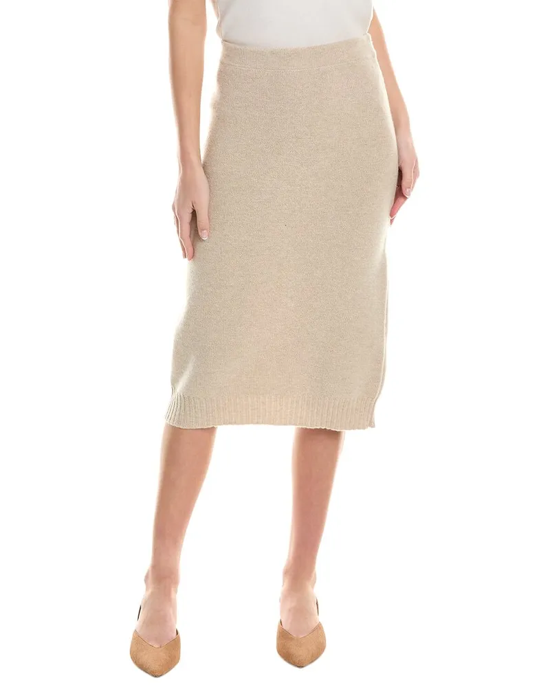 Oscar de la Renta Wool Skirt Nocolor