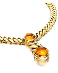 Bulgari 18K 9.00 ct. tw. Citrine Magnificent Necklace (Authentic Pre-Owned 