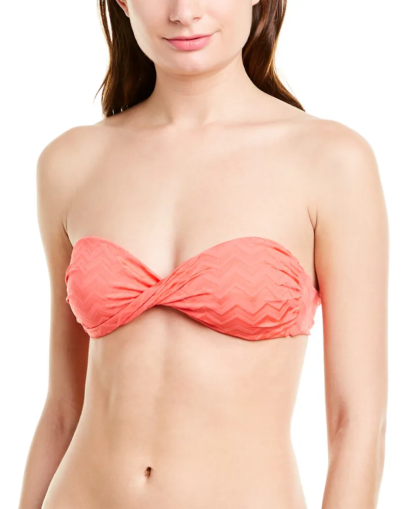 Melissa Odabash Martinique Bandeau Top Nocolor