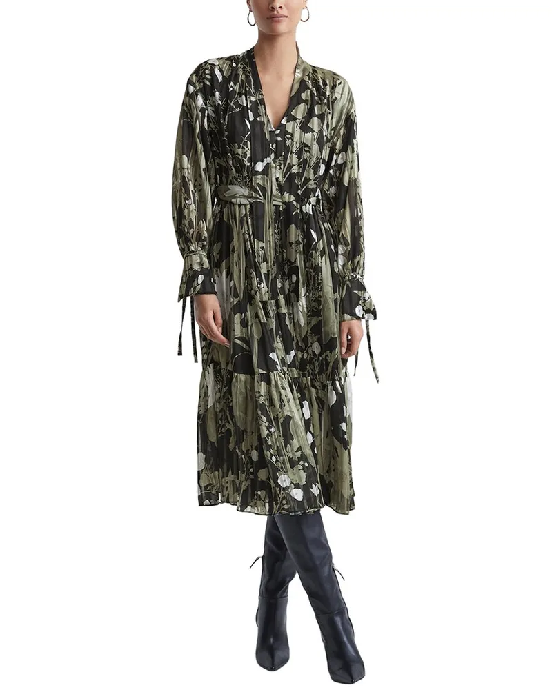 Reiss Lottie Dress Green