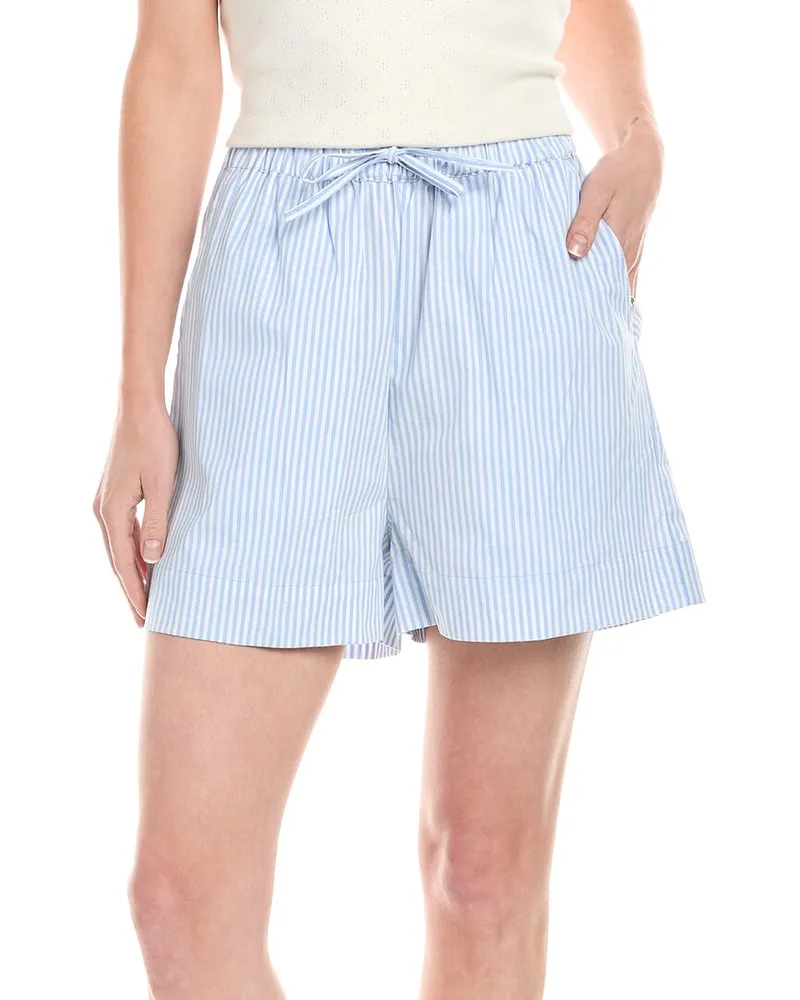 WeWoreWhat Drawstring Short Blue