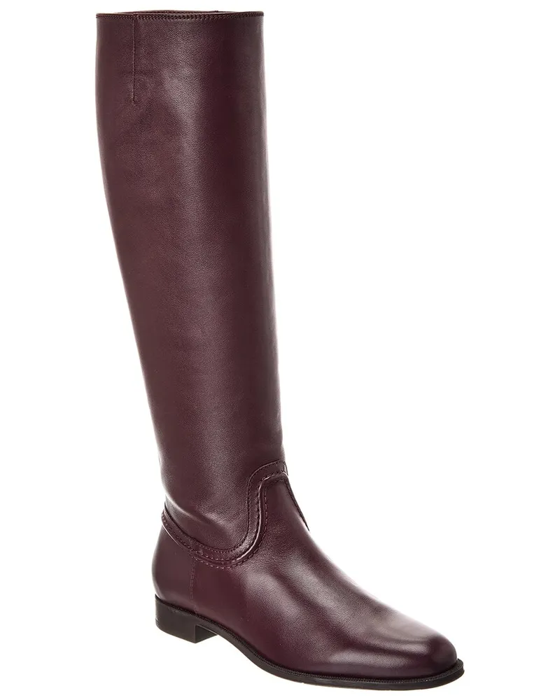 TOD'S TODs Gomma Suede Boot Red