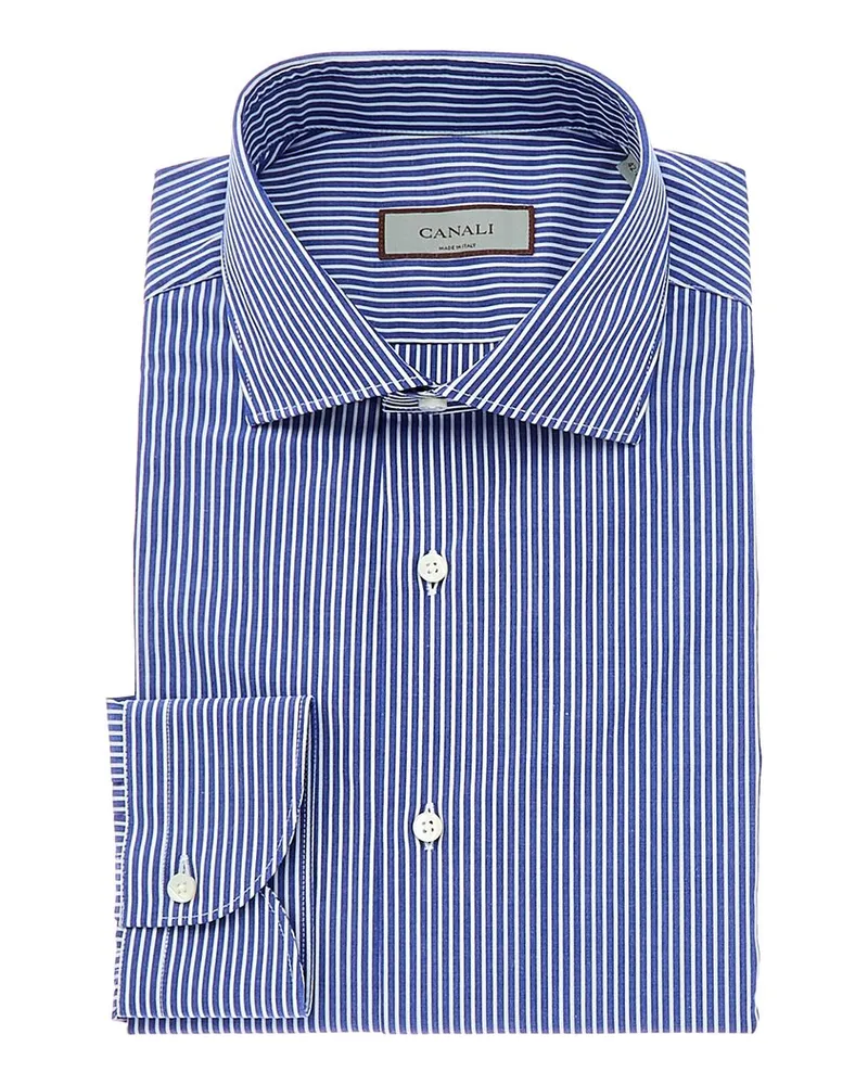 Canali Dress Shirt Blue