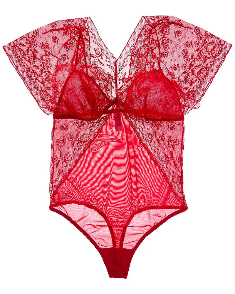 WACOAL Lifted In Luxury Bodysuit Red