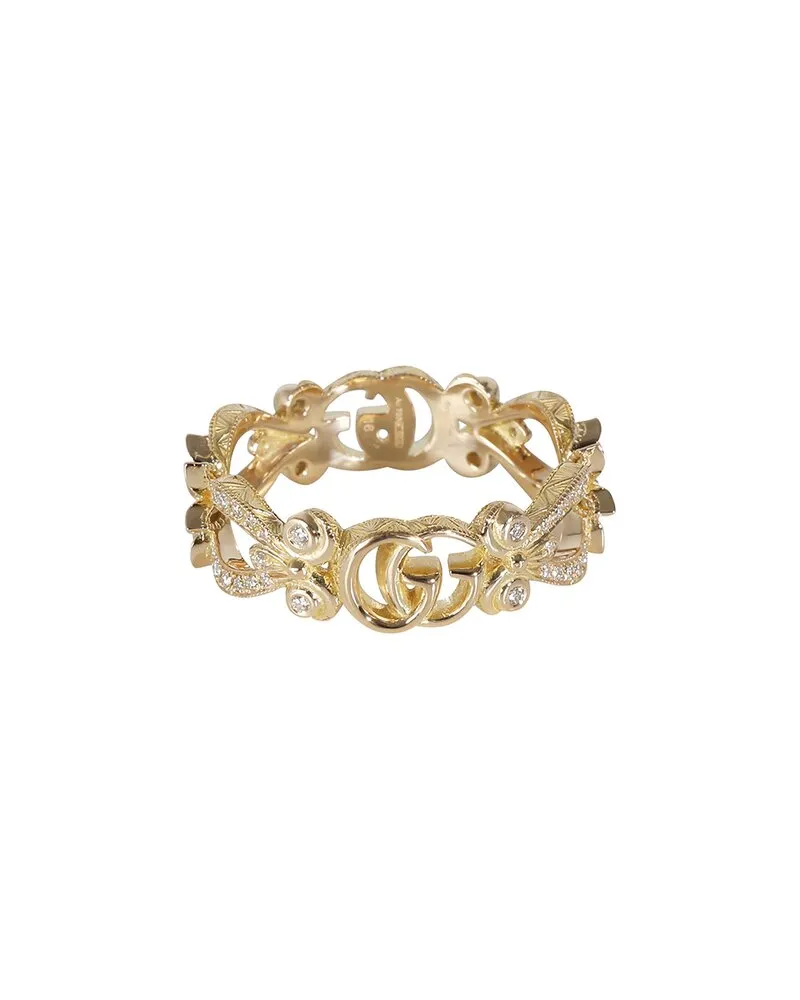 Gucci Flora 18K 0.70 ct. tw. Diamond Ring (Authentic Pre-Loved Nocolor