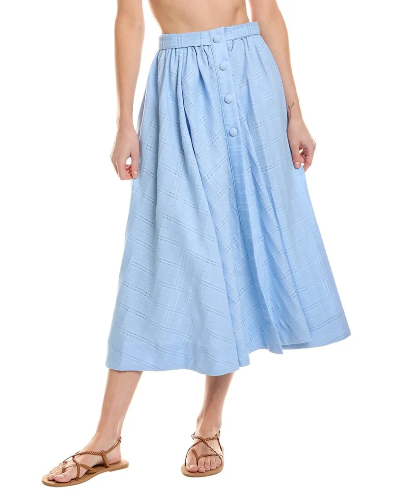 Lisa Marie Fernandez Balloon Skirt Blue