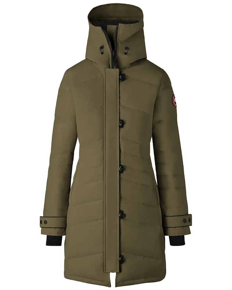 Canada Goose Lorette Parka Heritage Slim Fit Parka Green