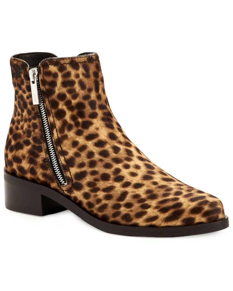 Aquatalia Geanna Calf-Hair Booties Nocolor
