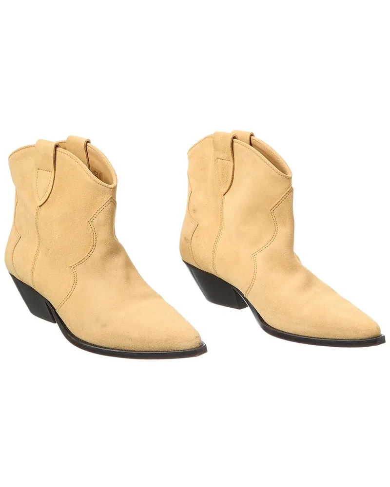 Isabel Marant Dewina Suede Bootie (Authentic Pre-Loved Nocolor