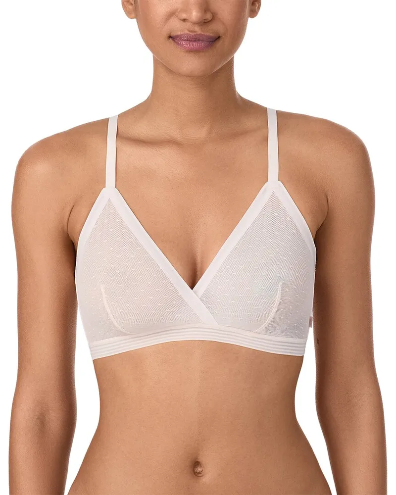DKNY Point D'Esprit Bralette Pink