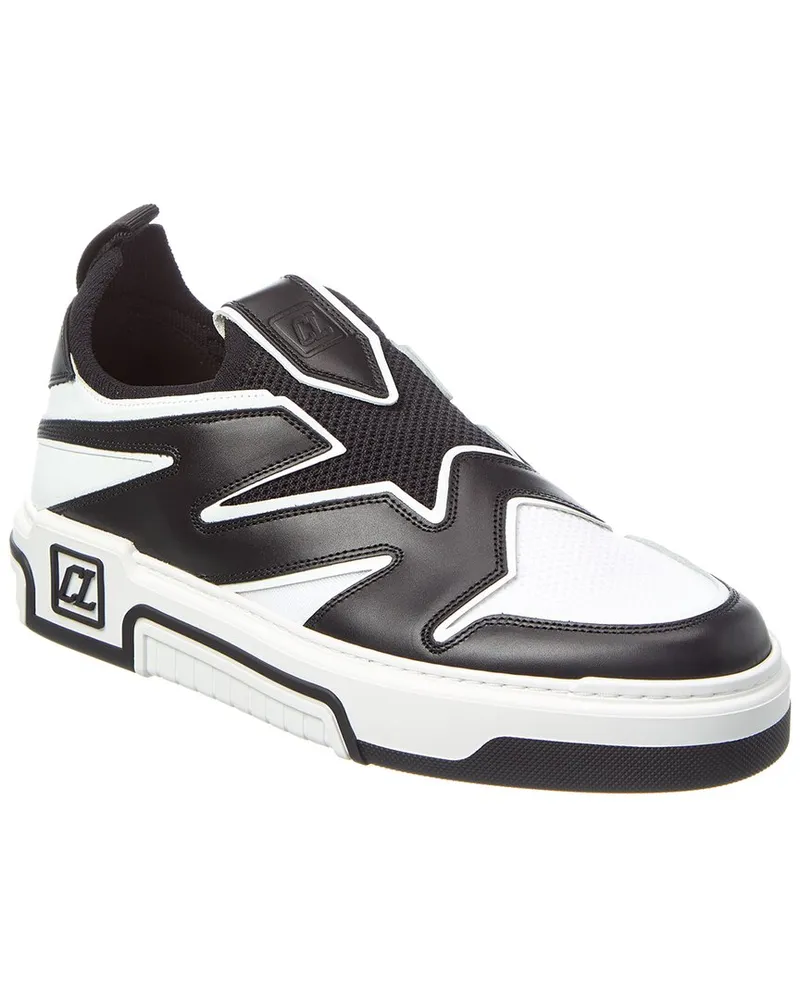 Christian Louboutin Astroflash Leather Sneaker Black