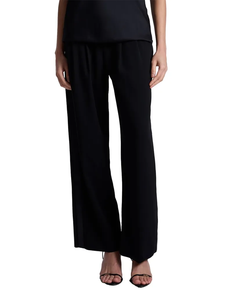 A.L.C. Chase Wool-Blend Tux Pant Black