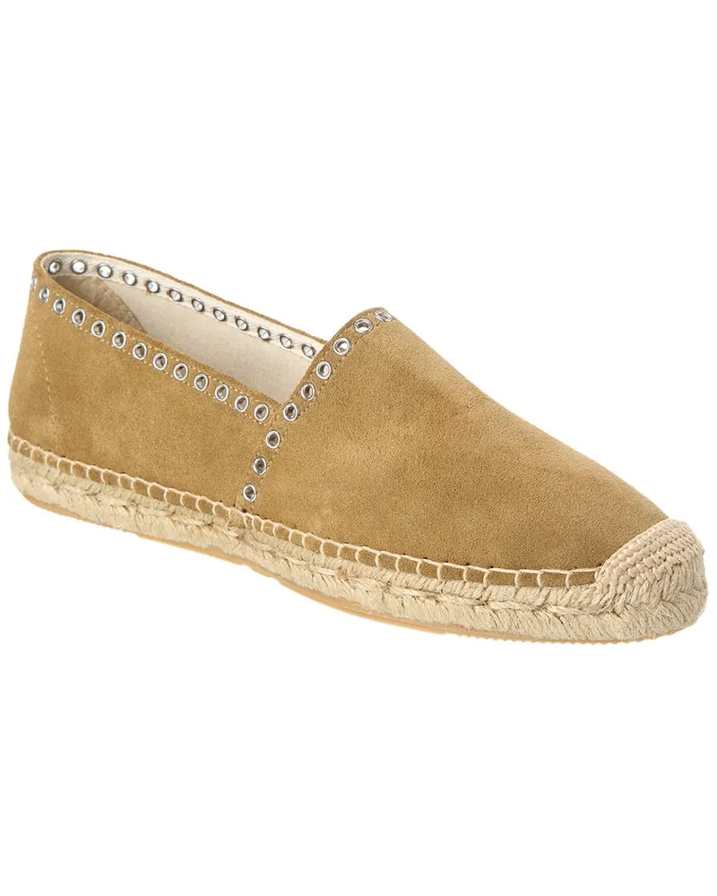 Isabel Marant Canae Suede Espadrille Brown