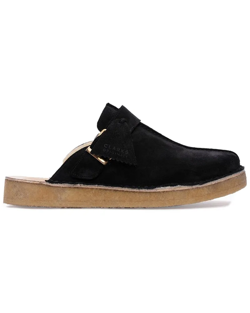 Clarks Trek Suede Mule Nocolor