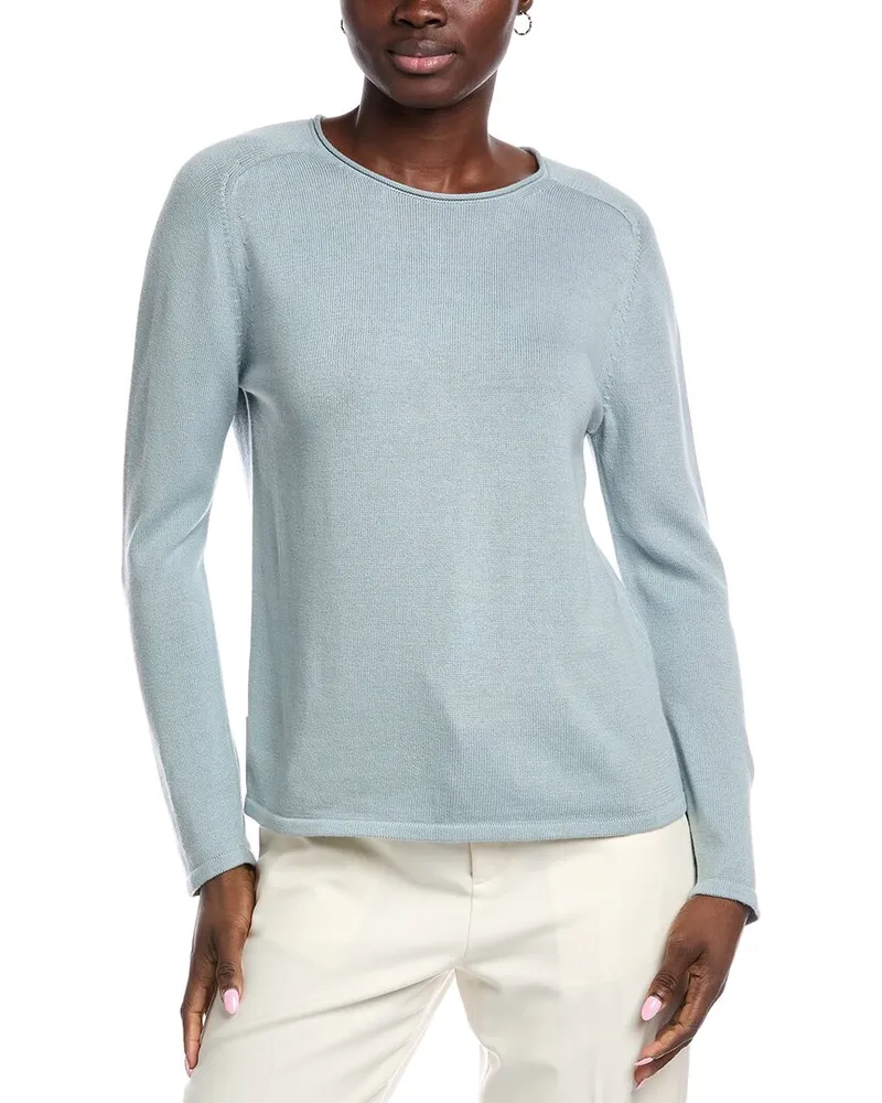 Eileen Fisher Crewneck Sweater Blue