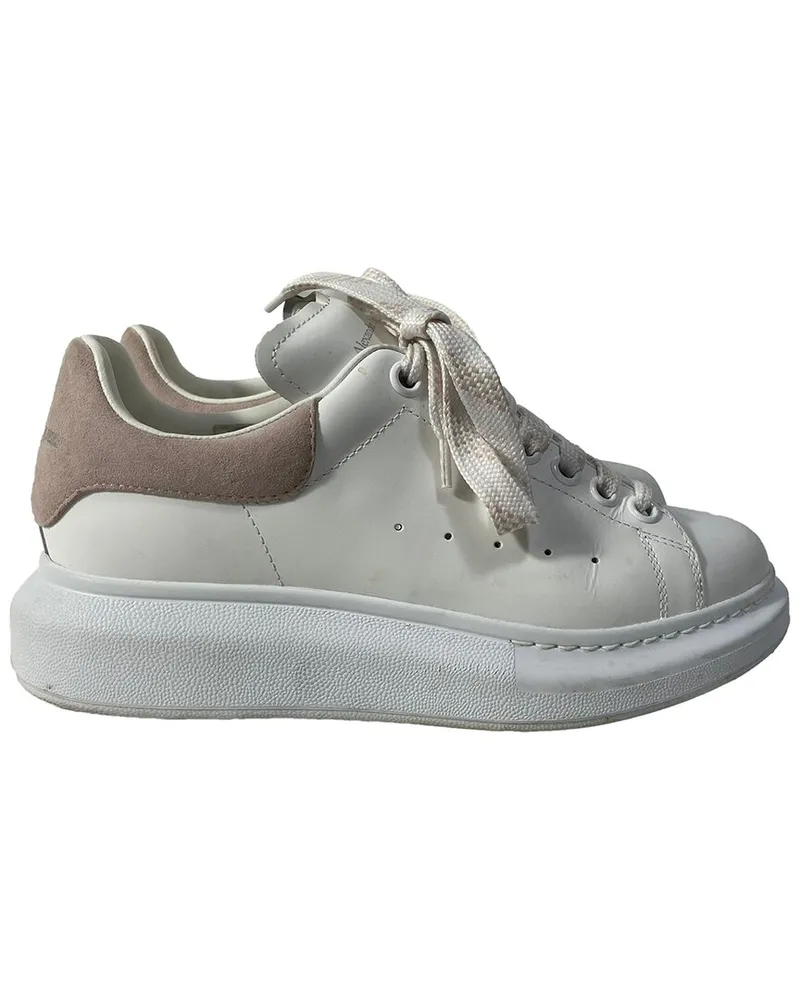 Alexander McQueen Women's Leather Oversized Sneaker, Size EU Authentic  Pre-Loved Nocolor
