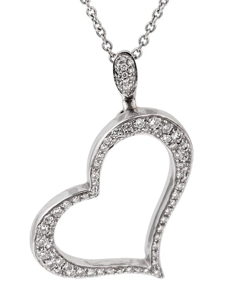 Piaget 18K 0.77 ct. tw. Diamond Heart Necklace (Authentic Pre-Loved Nocolor