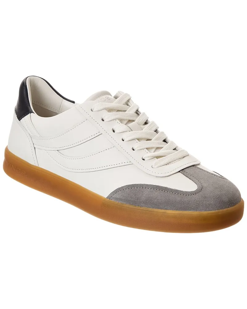 Vince Oasis Leather & Suede Sneaker White