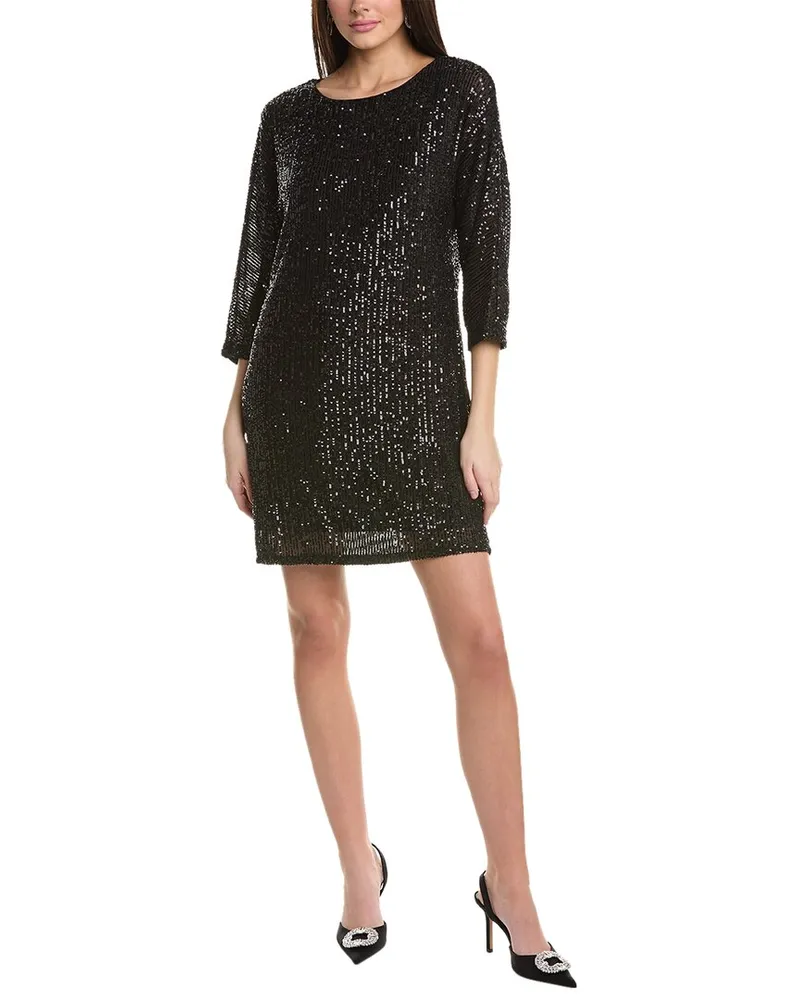 Vince Camuto Dolman Mini Dress Black