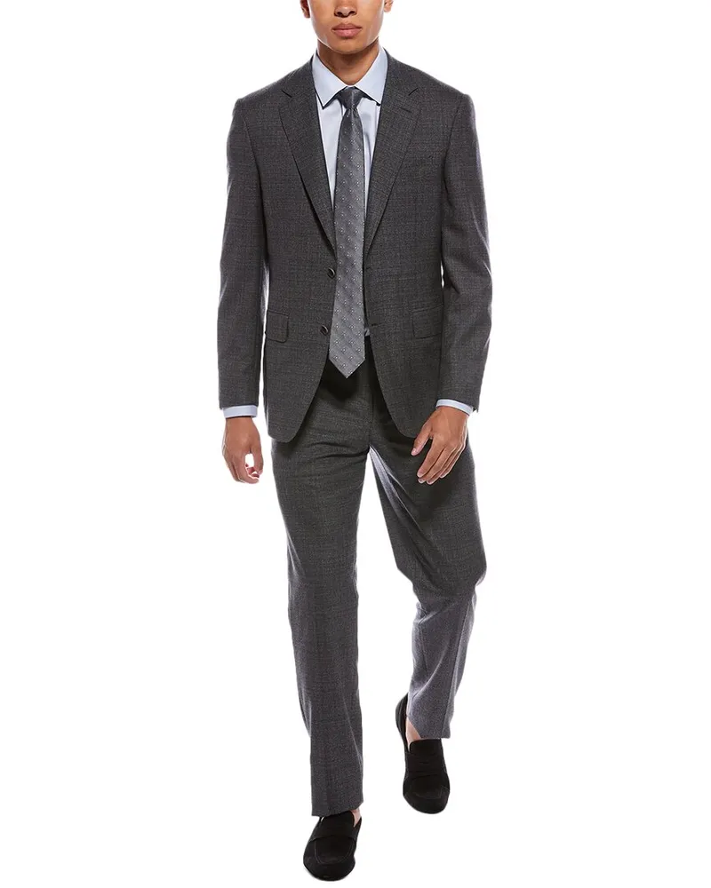 Canali 2pc Wool Suit Gray