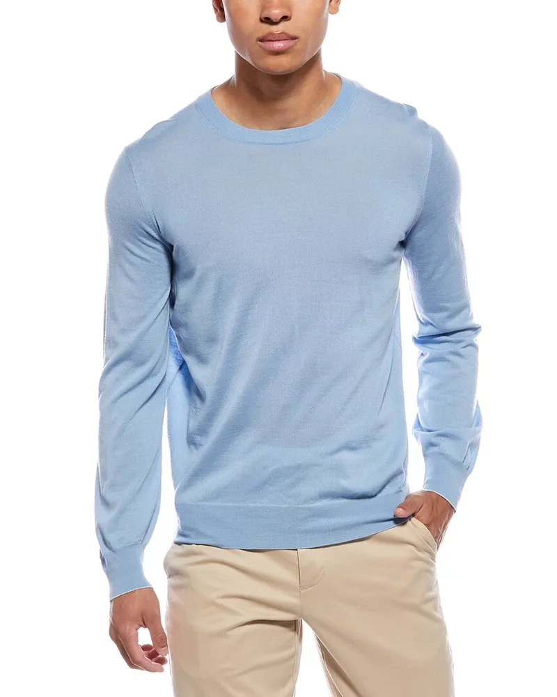 Brunello Cucinelli Wool & Cashmere-Blend Crewneck Sweater Nocolor
