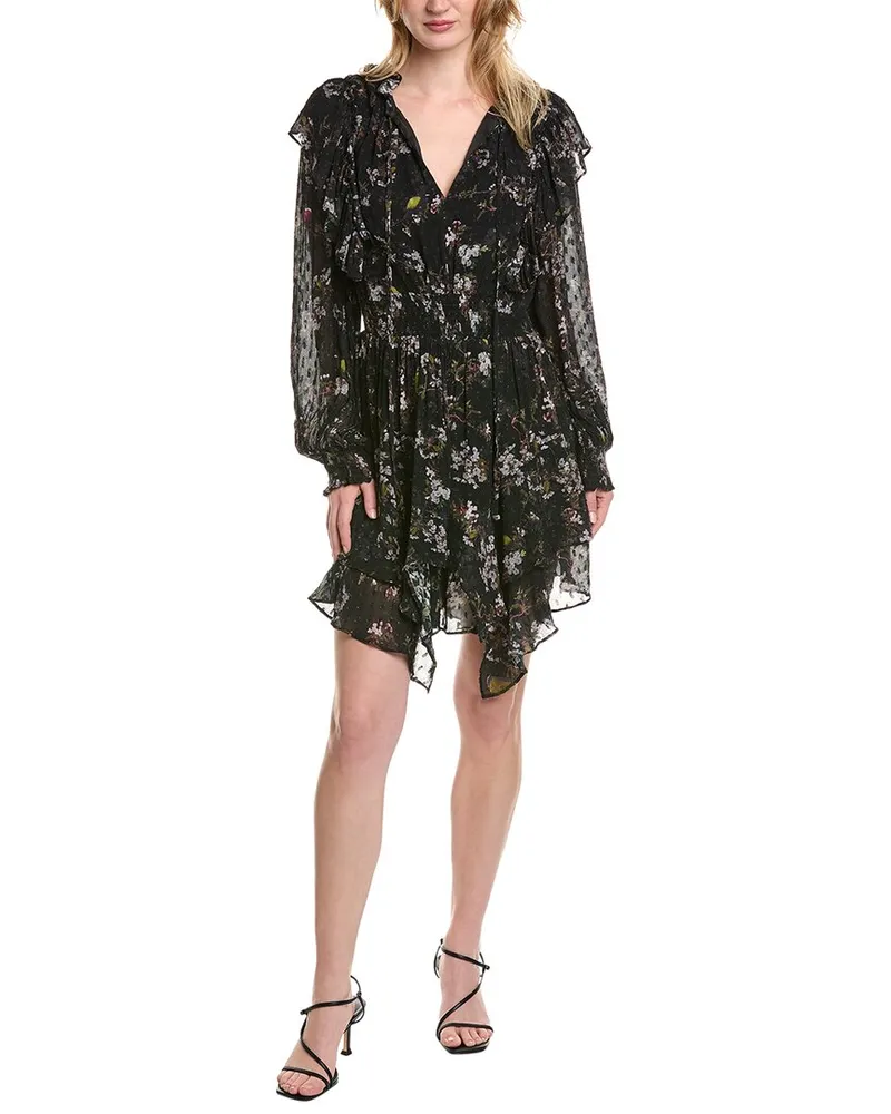 AllSaints Elise Mini Dress Black