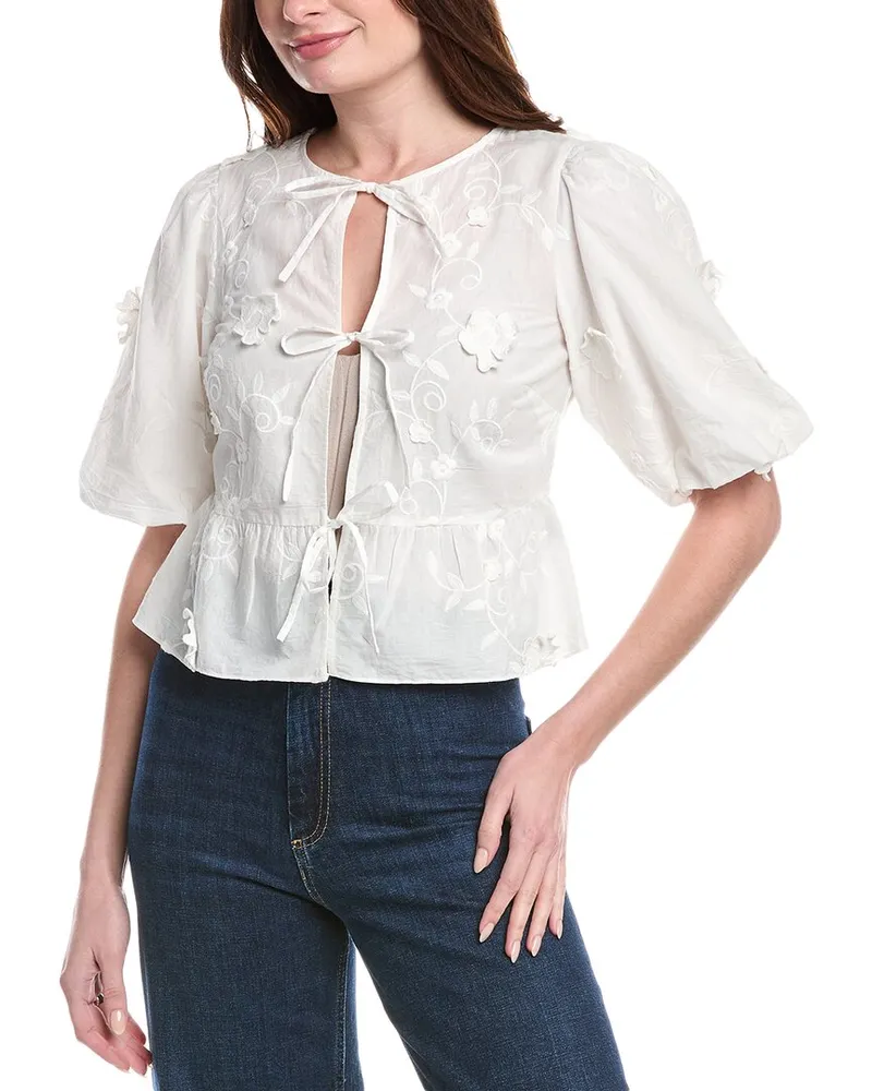 Walter Baker Mariana Top White