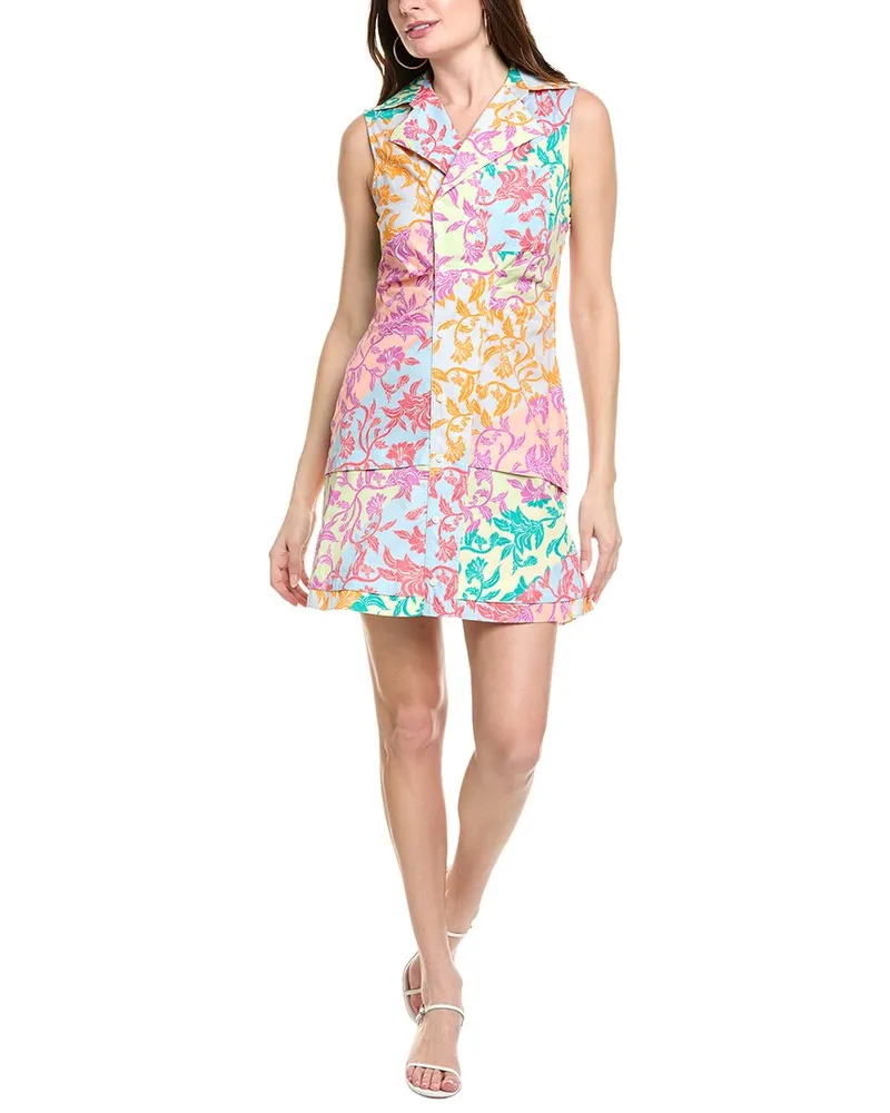 Derek Lam Satina Mini Dress Orange
